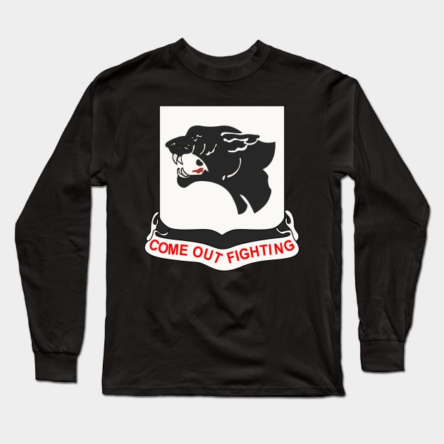 761st Tank Battalion - Black Panthers wo Txt Long Sleeve T-Shirt by twix123844